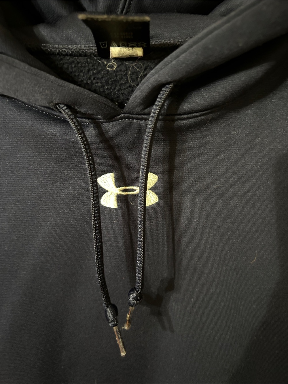 Under Armour Navy Hooded Pullover - Picture 5 of 5